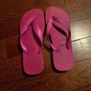 Havaiana Magenta Flip Flops